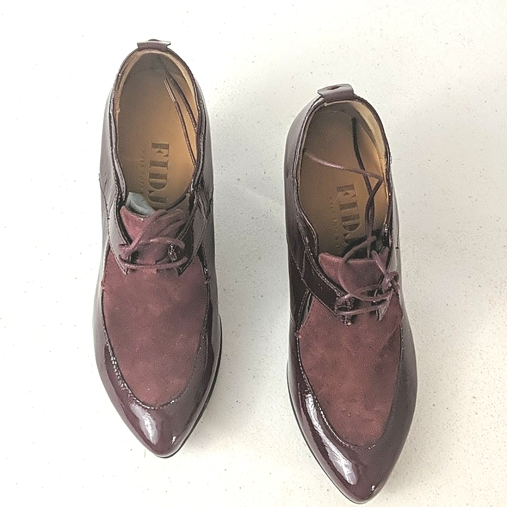 Fidji maroon shoes
